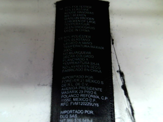 Jupe Forever 21 de la taille L, de couleur bleu marine