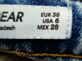 Jeans Pull & Bear de la taille 38, de couleur bleu de denim