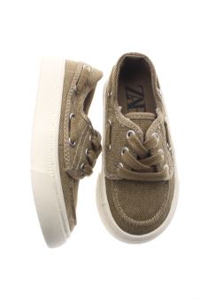 Chaussures toile bébé 21 Zara