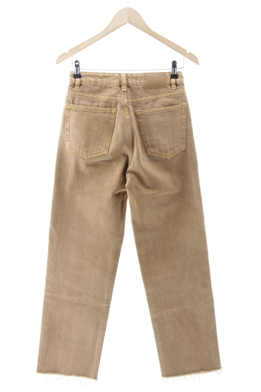 Jeans Pull & Bear de la taille 34, de couleur marron de denim