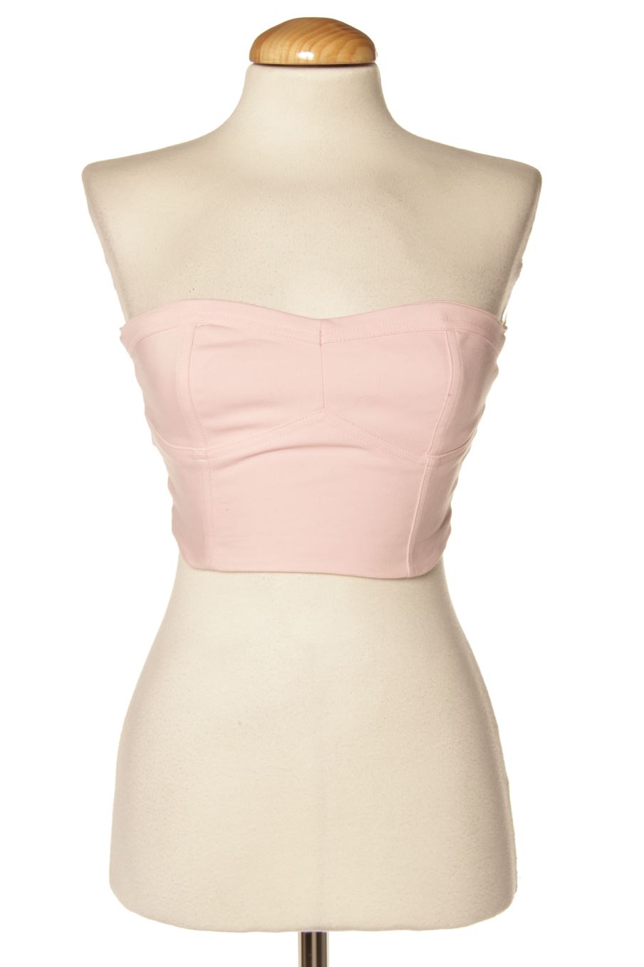 Top de Zara de la talla XS, de color rosa