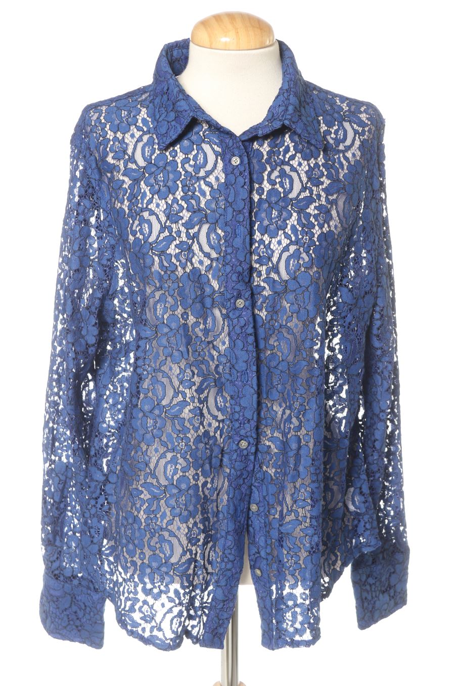 Camicia de J.Crew de la talla XL, de color blu