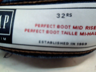 Jeans Gap de la taille 42, de couleur bleu de denim