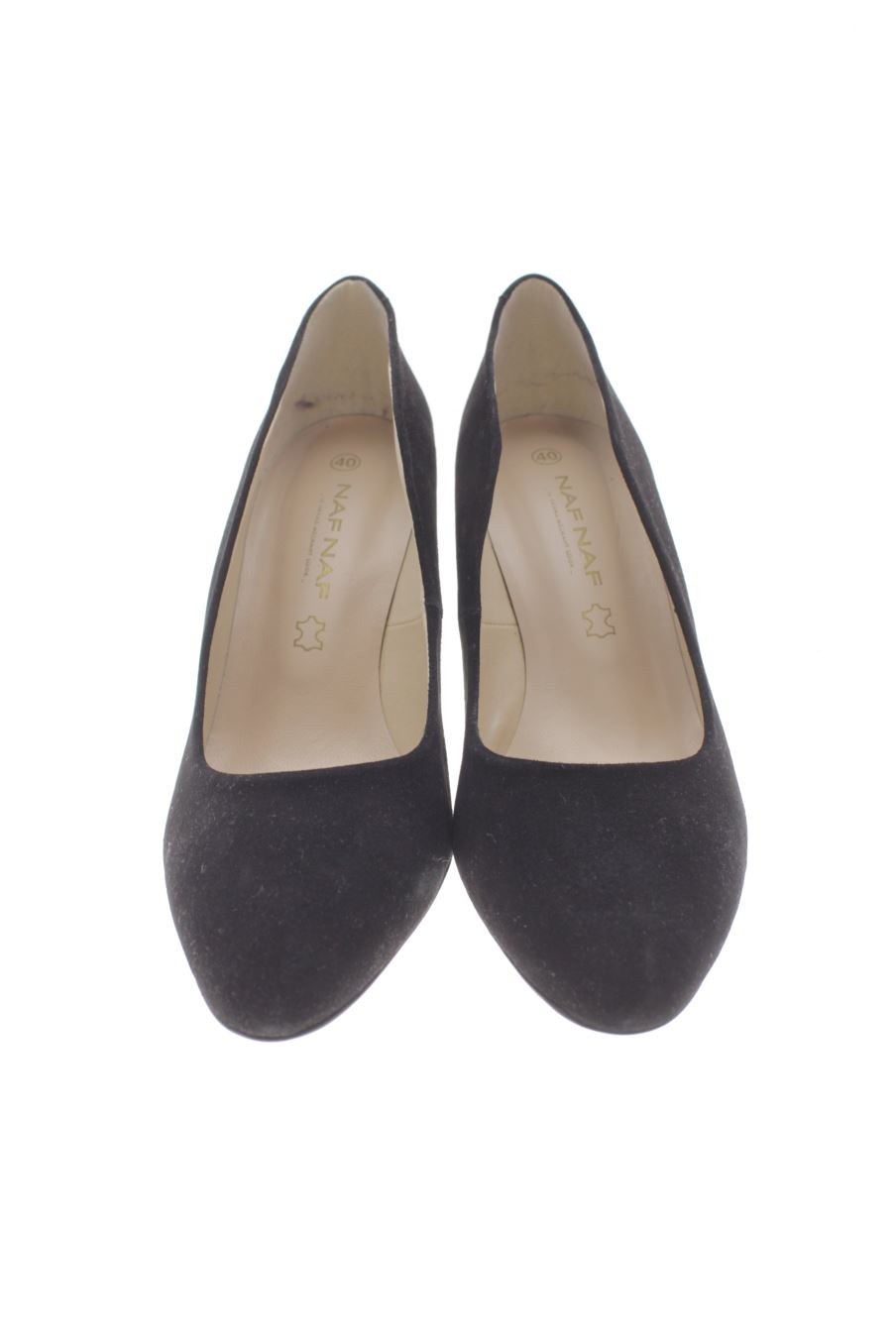 Zapatos de tacon de Naf Naf de la talla 40, de color negro de