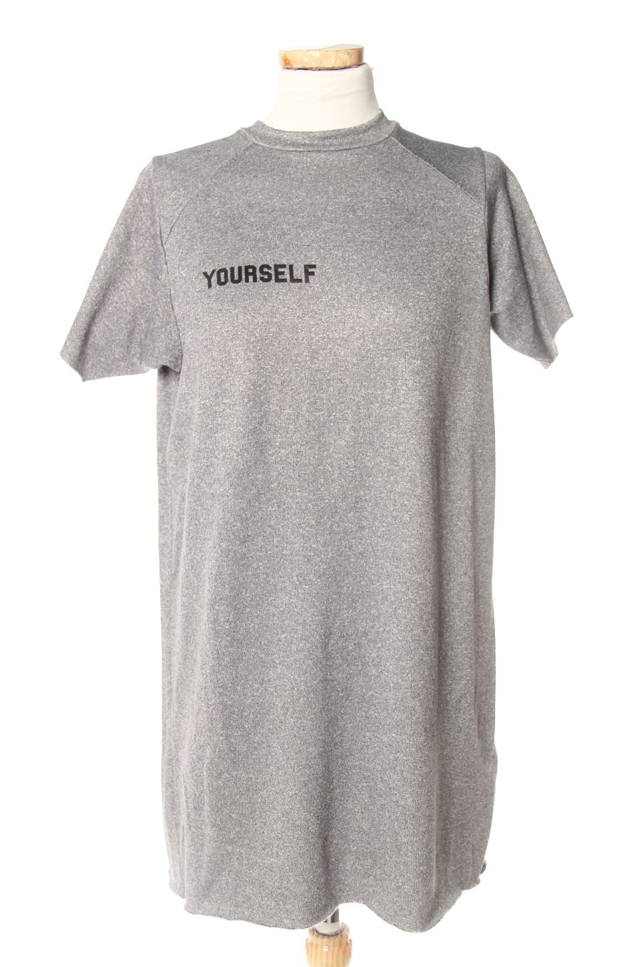 Robe casual Trafaluc de la taille S, de couleur gris