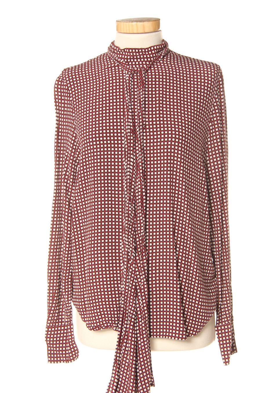 Blusa de manga larga de Zara de la talla L, de color estampado
