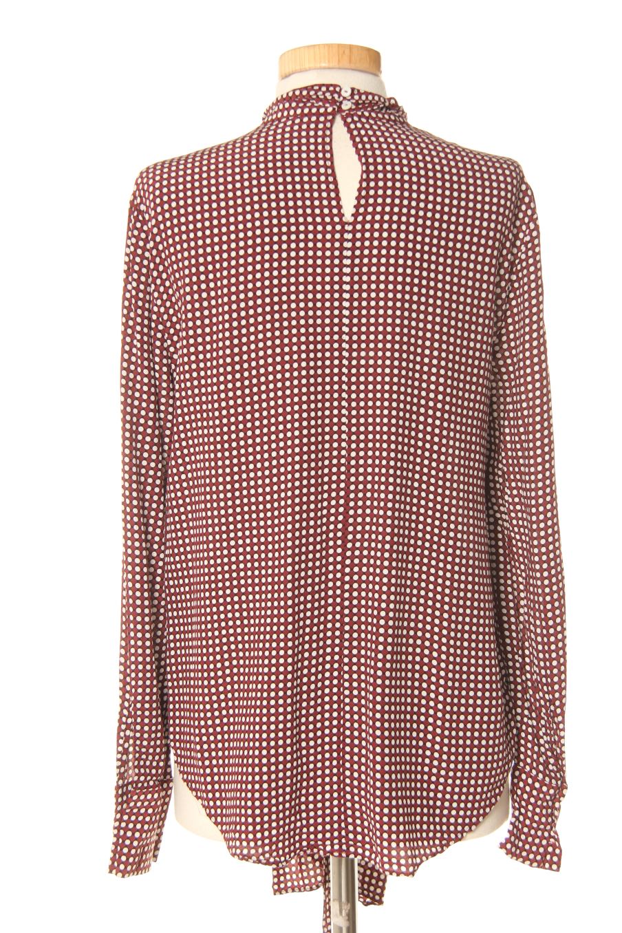 Blusa de manga larga de Zara de la talla L, de color estampado