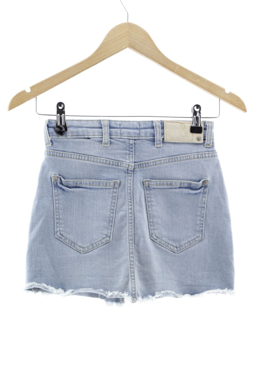 Jupe Belle & rebel de la taille XXS, de couleur bleu de denim