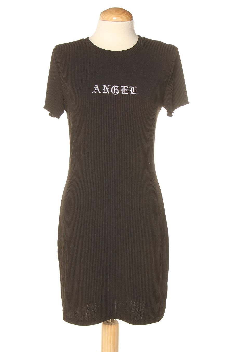 Robe casual Romwe de la taille M, de couleur noir