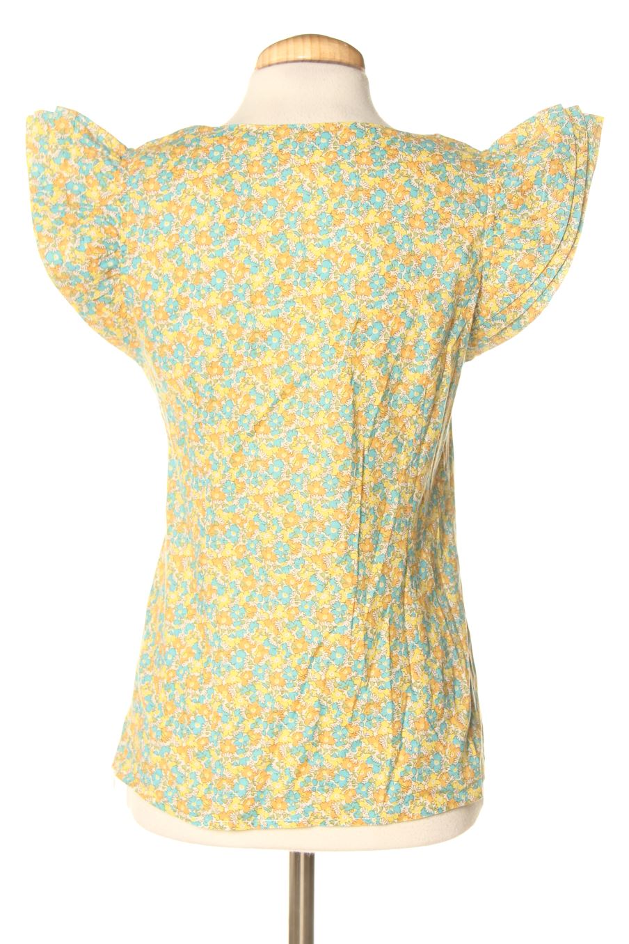 Top kling de la taille S, de couleur fleurs