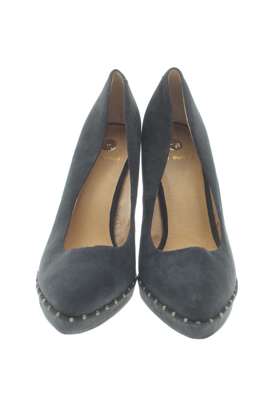 Zapatos de tacon de la strada de la talla 40, de color negro de