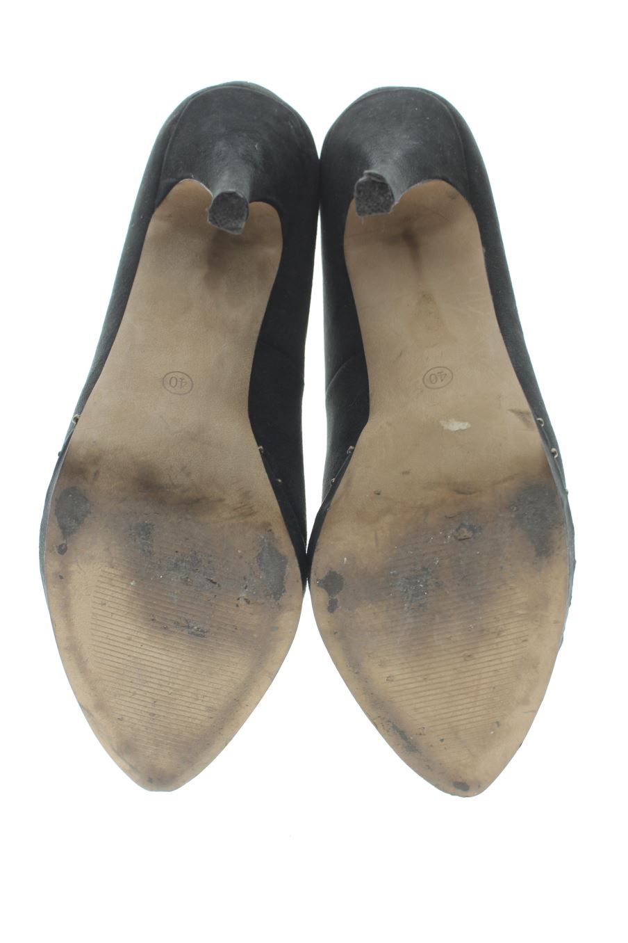 Zapatos de tacon de la strada de la talla 40, de color negro de