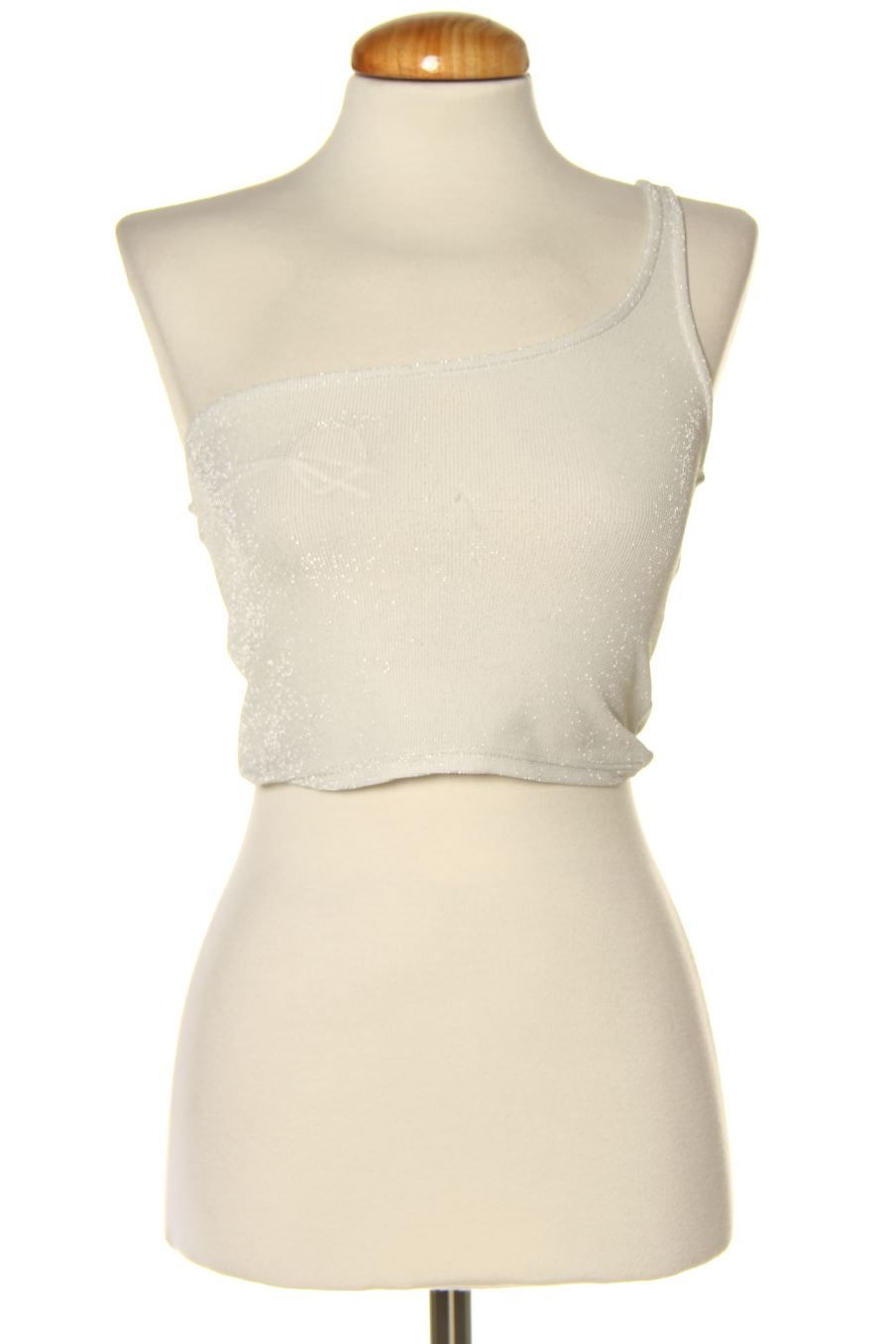 Top de Stradivarius de la talla XS, de color blanco