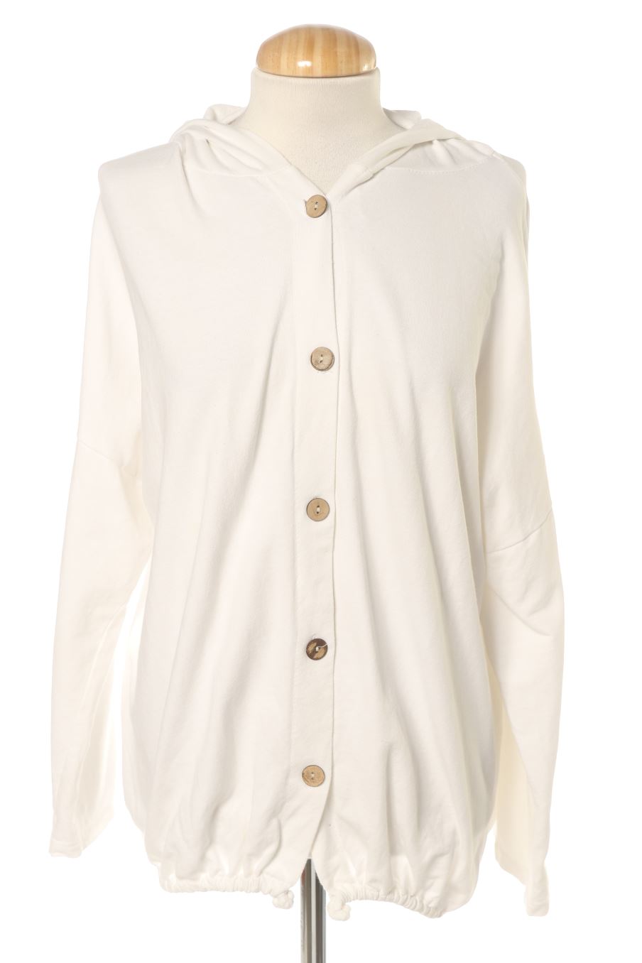 Gilet Made in italy de la taille M, de couleur blanc