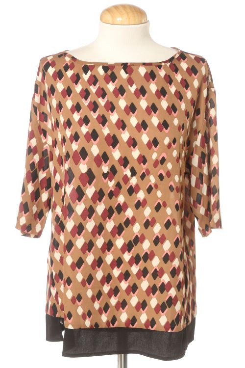 Blusa a maniche corte