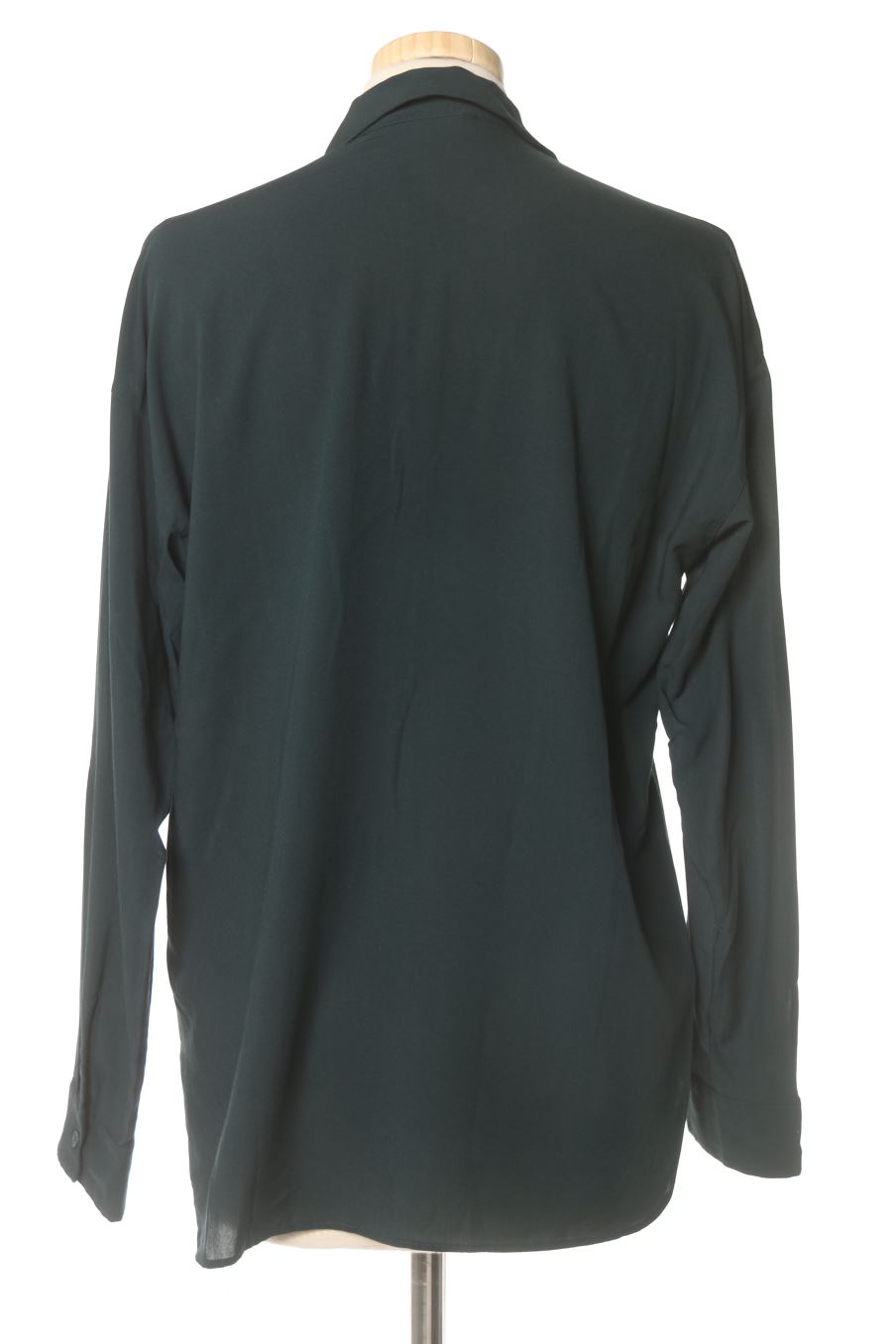 Blouse à manches longues Uniqlo de la taille S, de couleur vert
