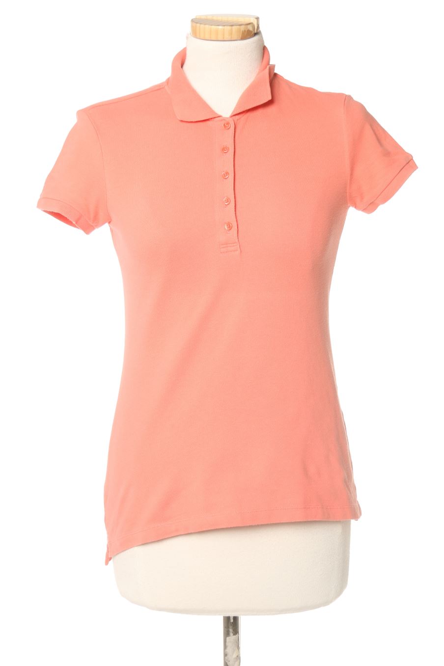 Polo Easy wear de la taille XS, de couleur corail