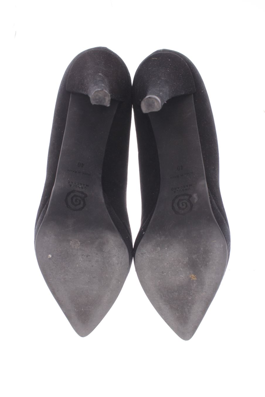 Zapatos de tacon de Ursula Mascaro de la talla 40, de color negro de