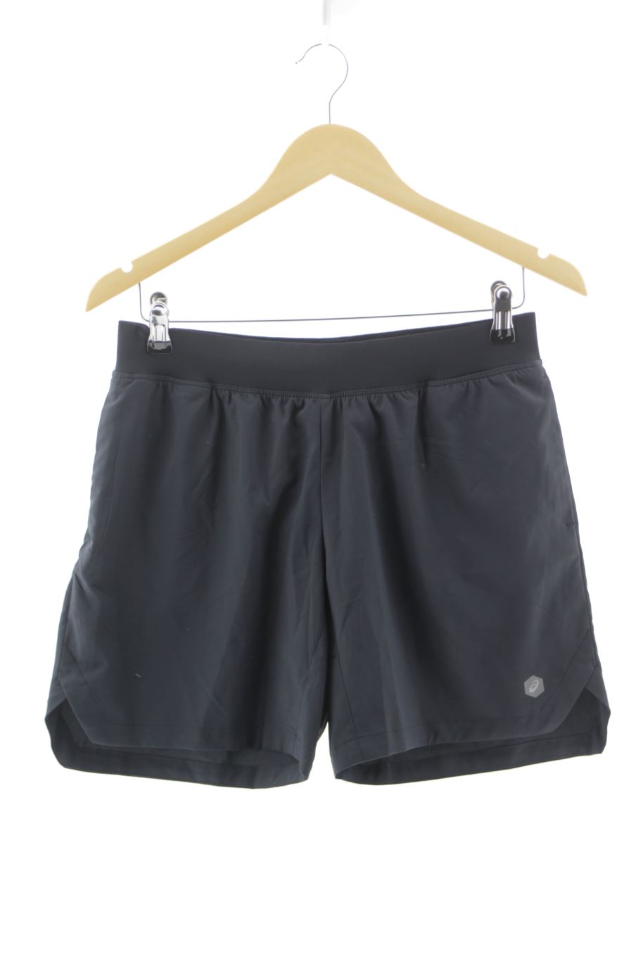Pantalones cortos de deporte de Asics de la talla M, de color negro