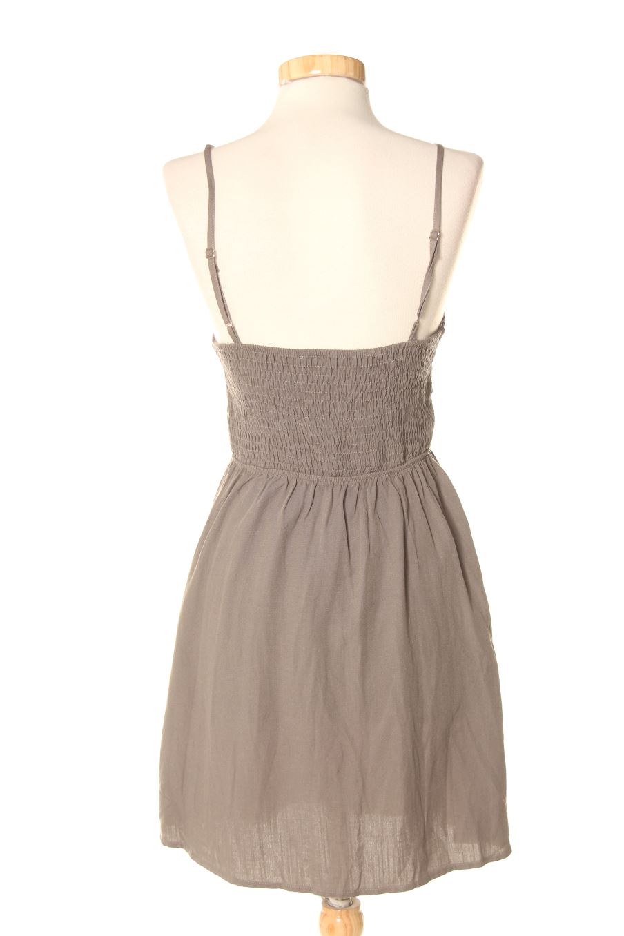 Robe casual Pull & Bear de la taille M, de couleur gris
