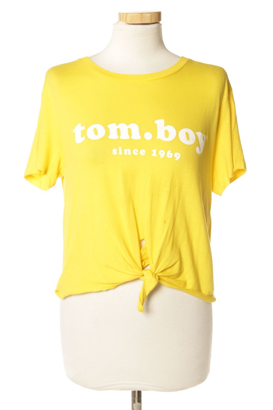 Camiseta de H&M de la talla S, de color amarillo