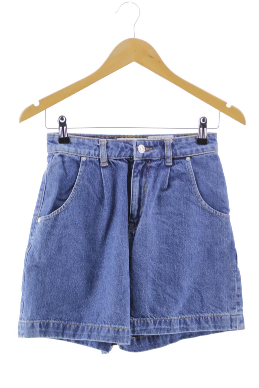 Pantalones cortos de Mango de la talla 34, de color azul de ropa vaquera