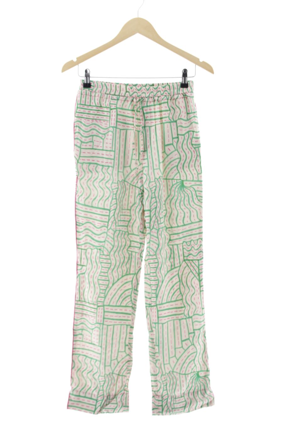 Casual Hose von Zara Größe XS, Farbe Aufdruck, für