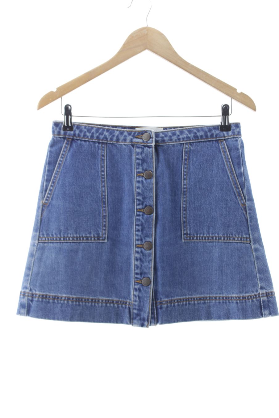 Falda de Springfield de la talla 38, de color azul de ropa vaquera