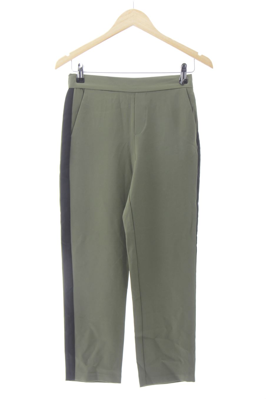 Pantalón de Mango de la talla XS, de color verde