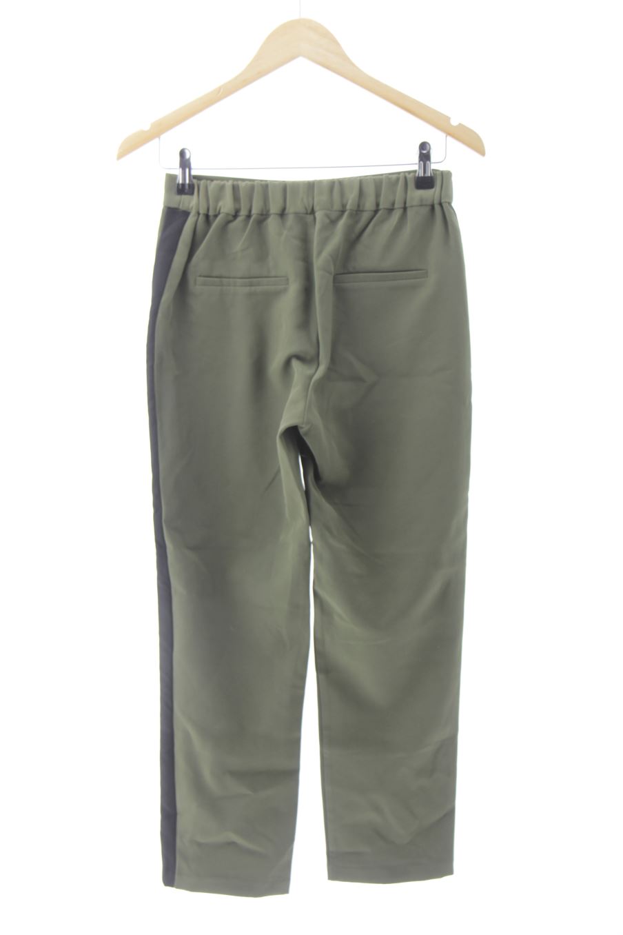 Pantalón de Mango de la talla XS, de color verde