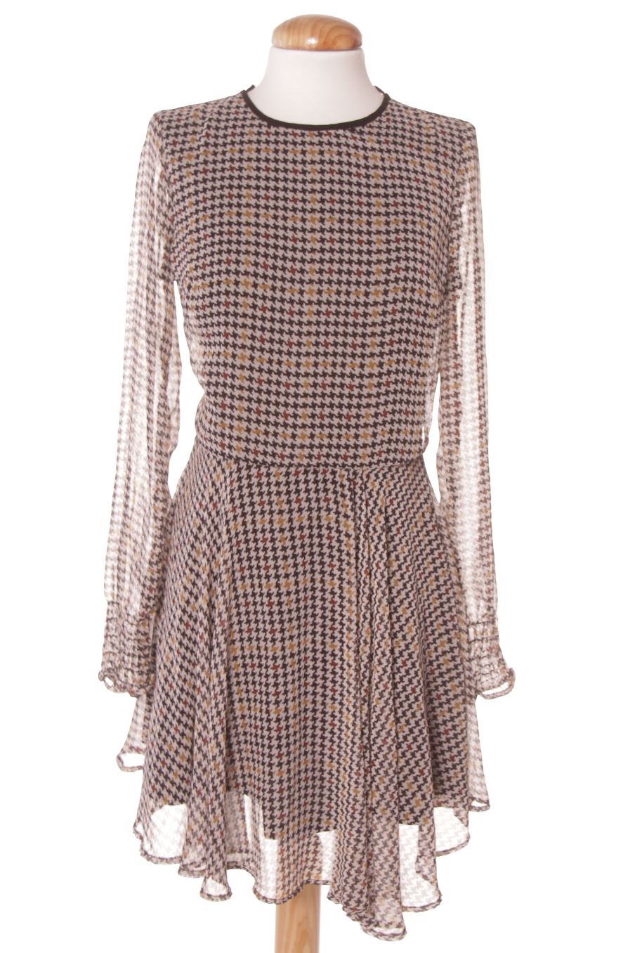 Robe casual Zara de la taille M, de couleur imprimés