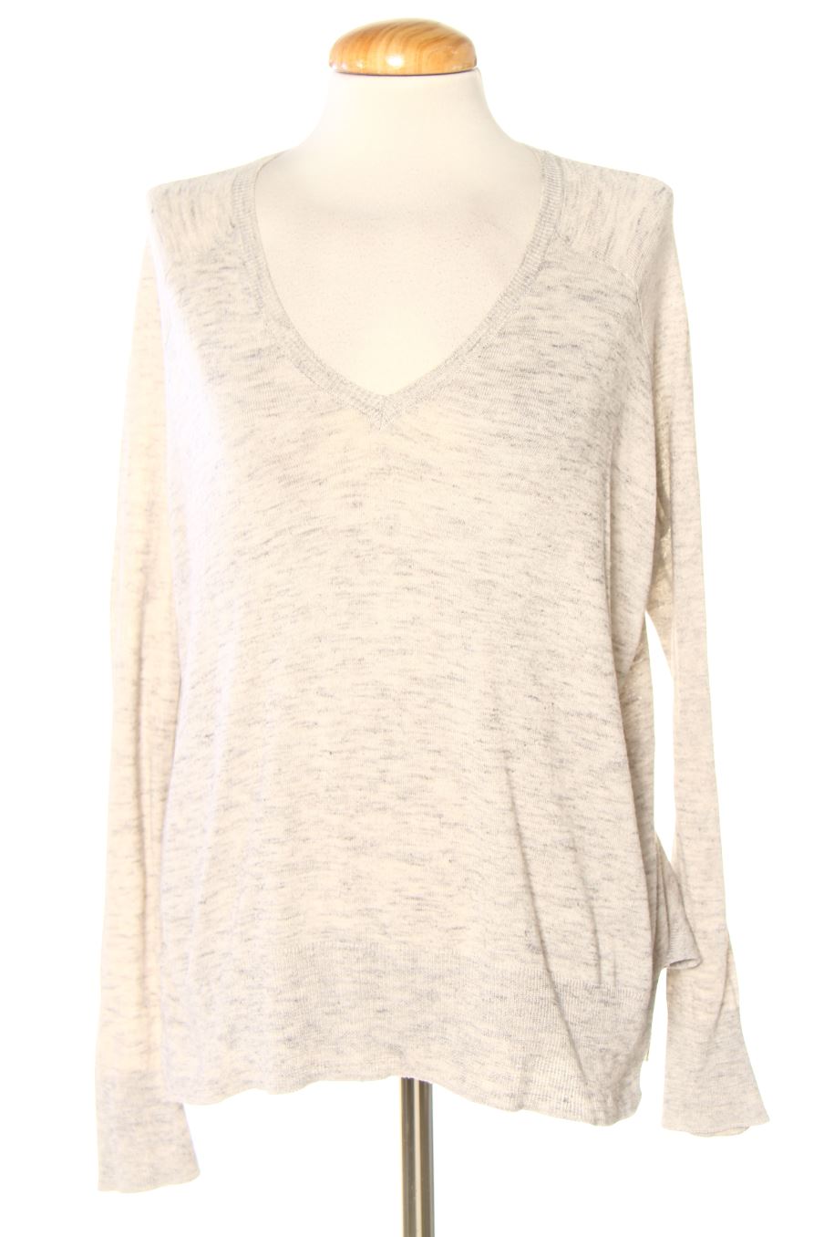 Pull Mango de la taille S, de couleur gris