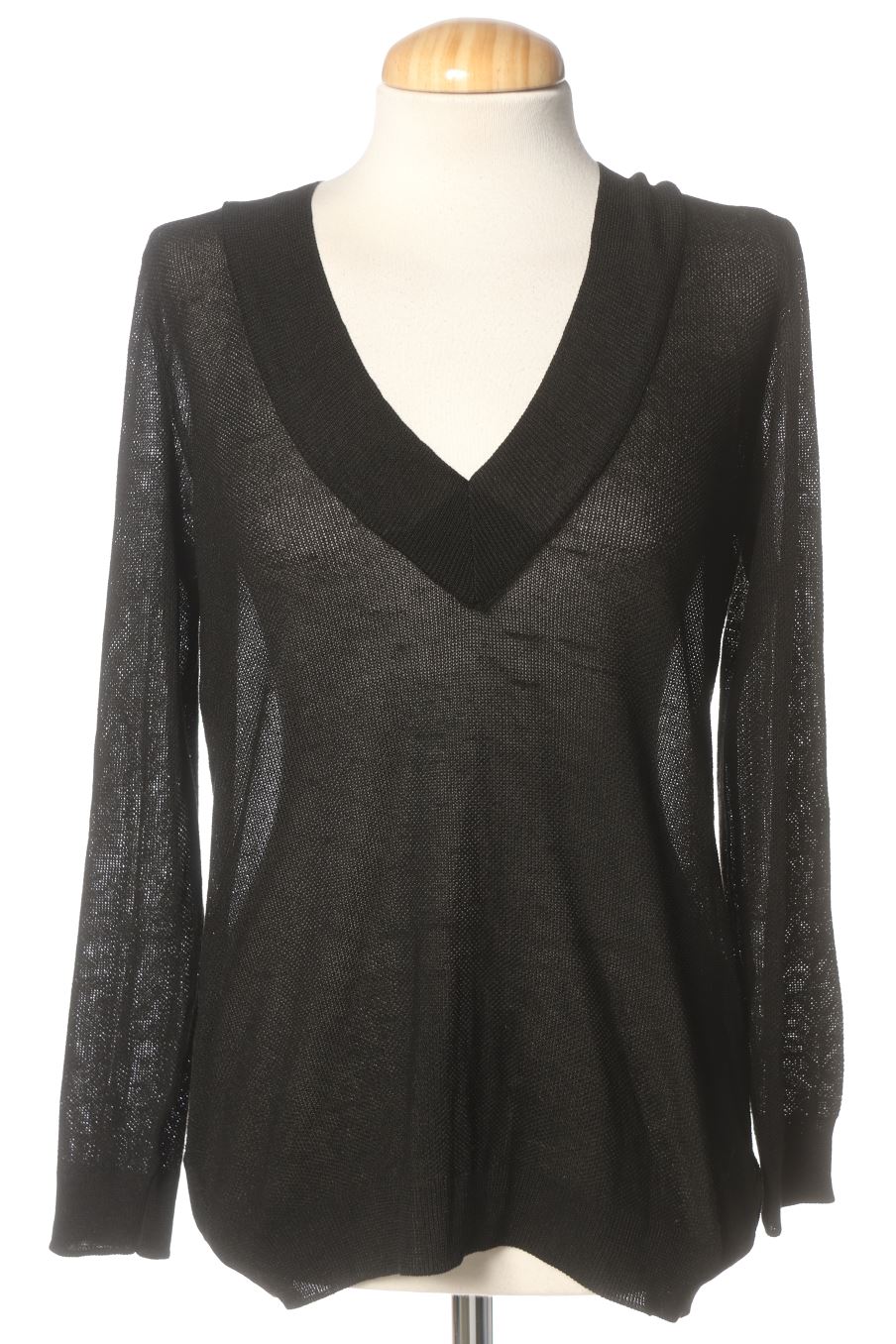 Maglione de Zara de la talla M, de color nero