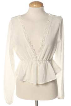 Blusa a maniche lunghe S Zaful, foto 1 di 2