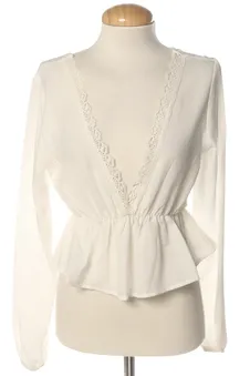 Blusa de manga larga S Zaful, foto 1 de 2
