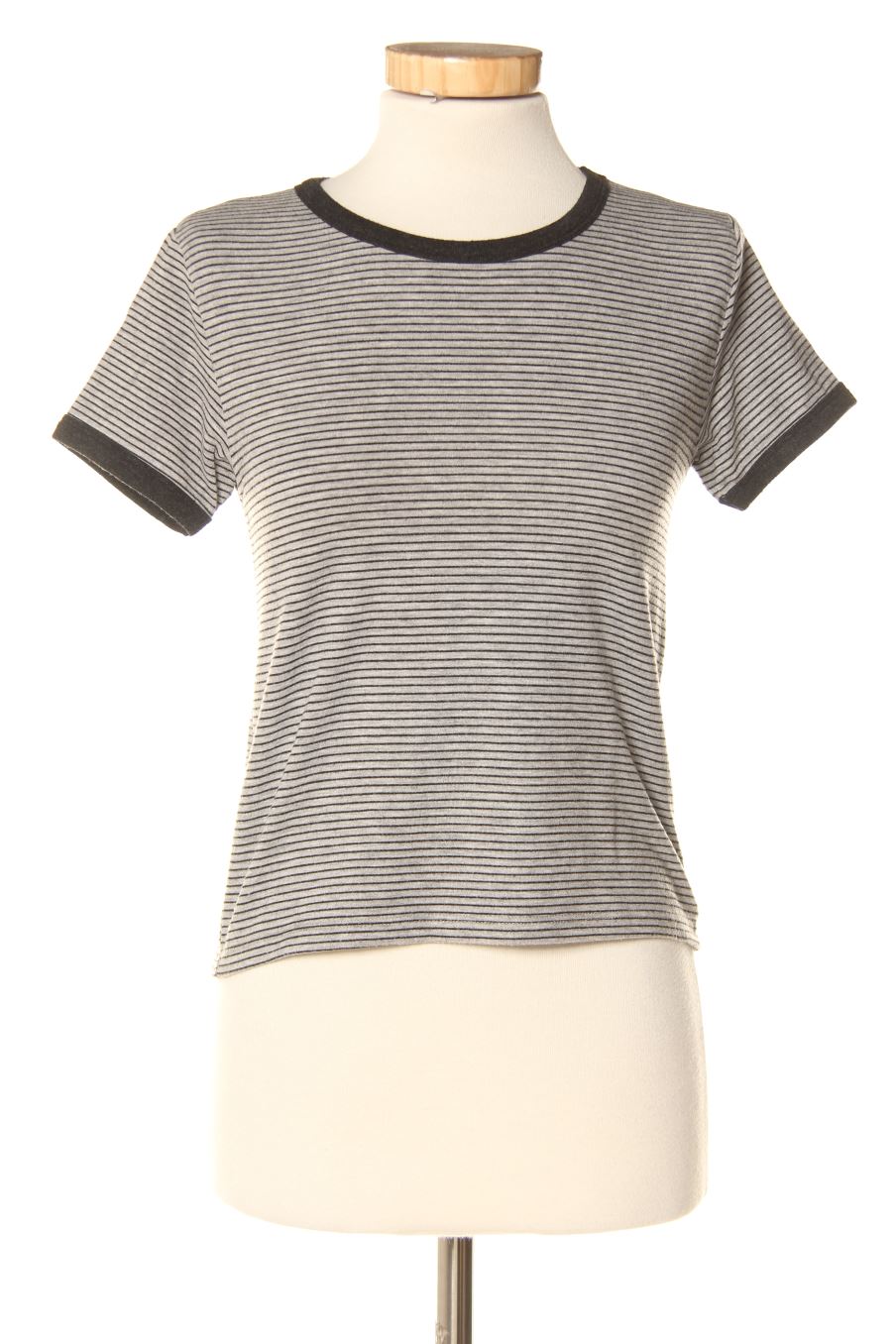 Camiseta de Pull & Bear de la talla XS, de color rayas