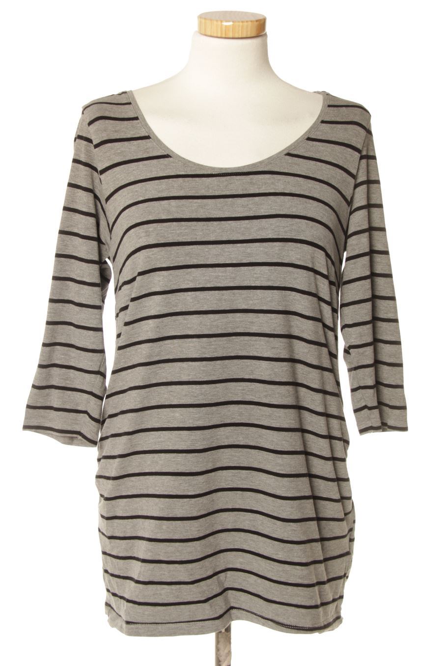 Camiseta de manga larga de H&M Premama de la talla L, de color rayas de premamá