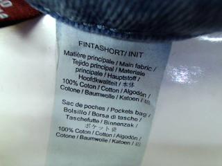 Shorts Comptoir des Cotonniers de la taille 40, de couleur bleu de denim