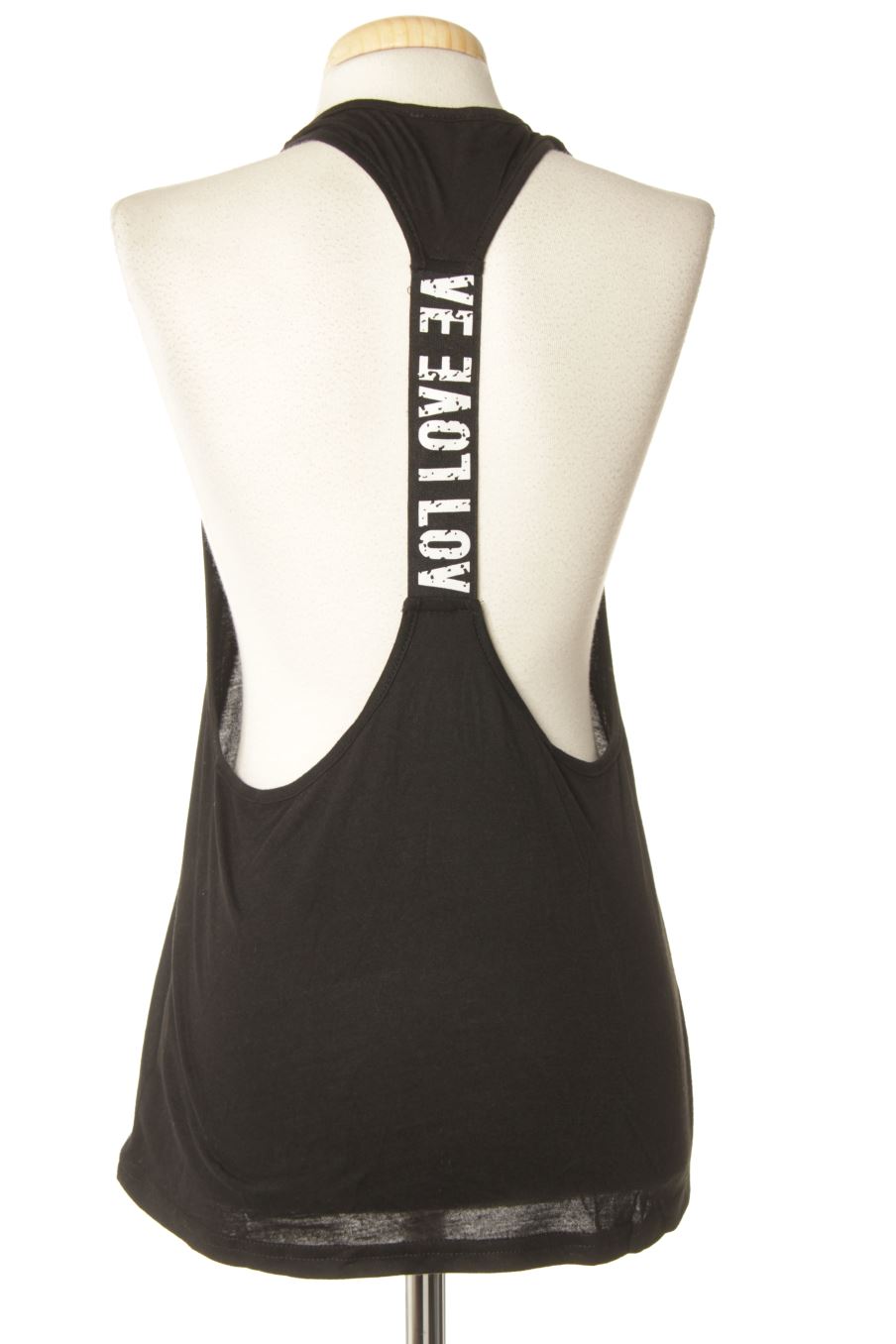 Camiseta sin mangas de PERCENTIL de la talla S, de color negro