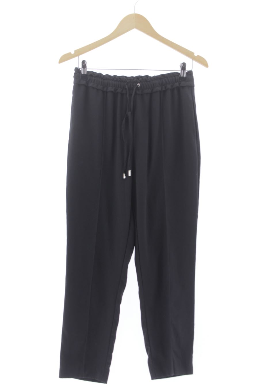 Pantalón de Zara de la talla S, de color negro