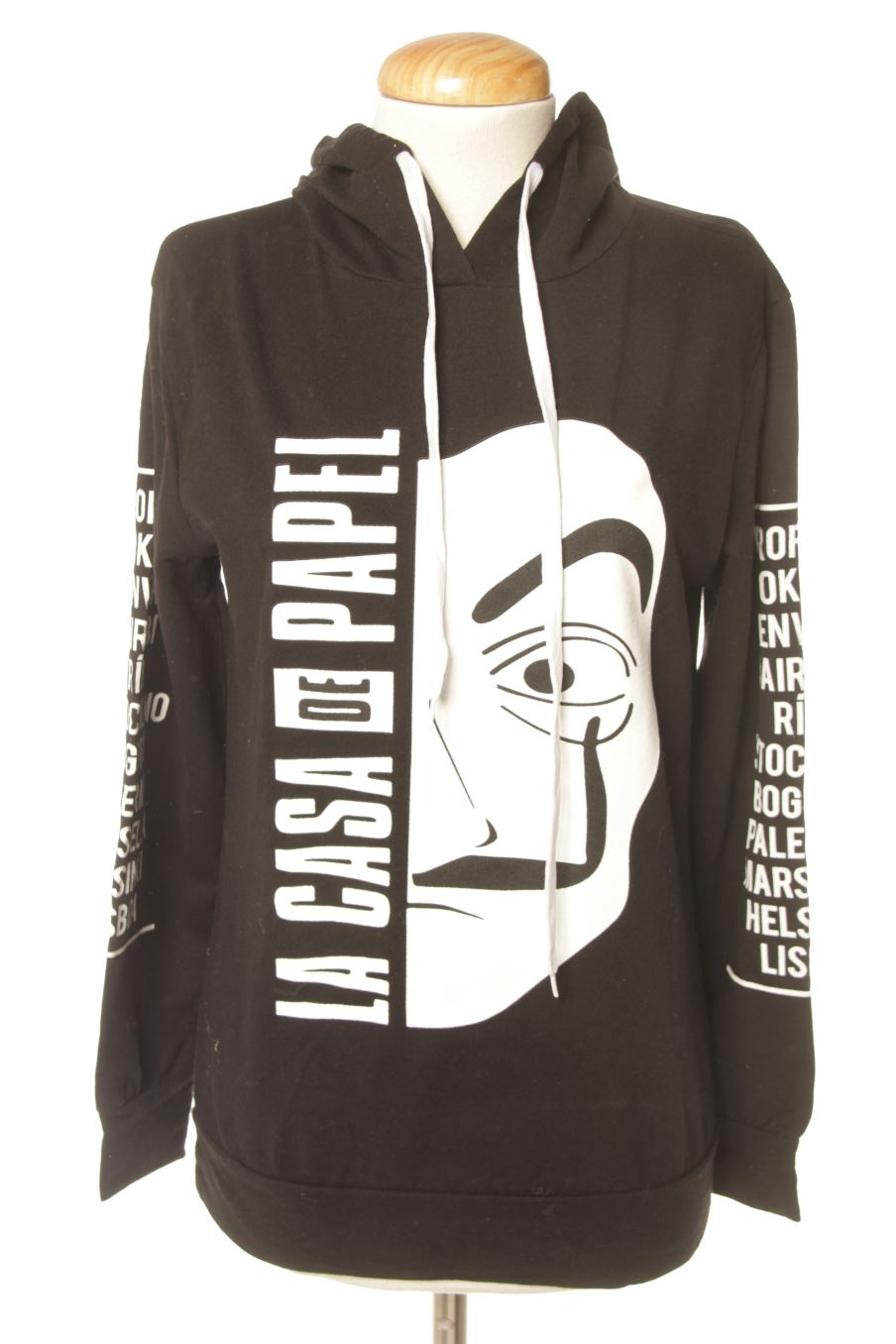 Sudadera de PERCENTIL de la talla S, de color negro