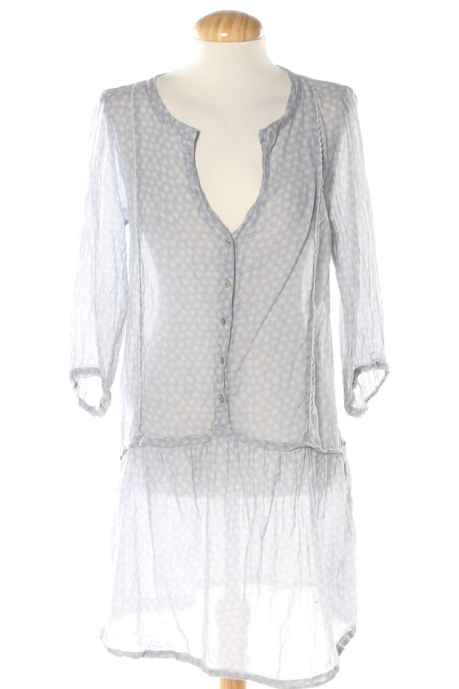 Robe casual EseOese de la taille S, de couleur bleu