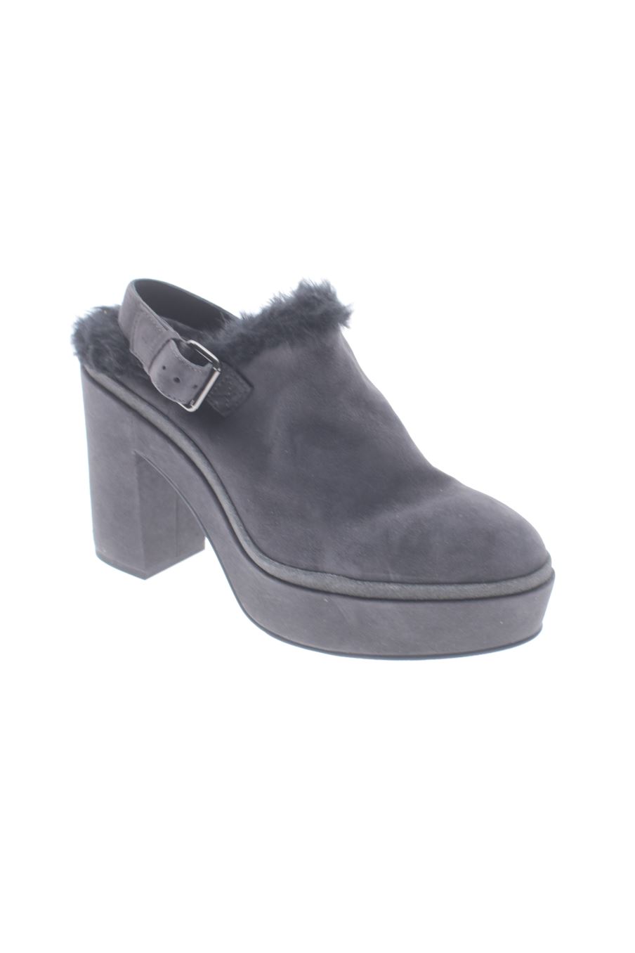 Plataformas de Elvio Zanon de la talla 39, de color grigio