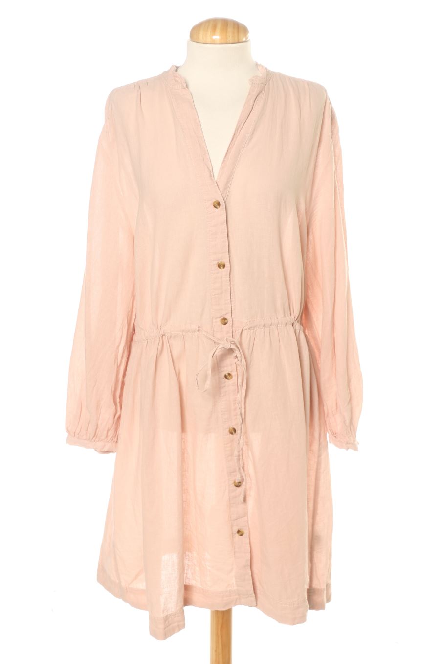 Vestito casual de H&M de la talla L, de color rosa