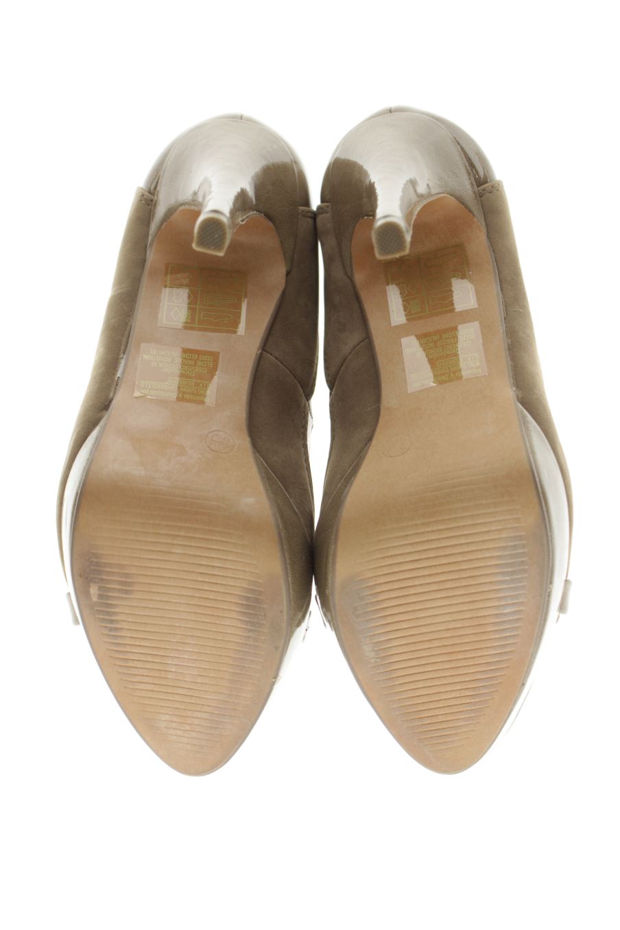 Zapatos de tacon de MariaMare de la talla 35, de color marrón de