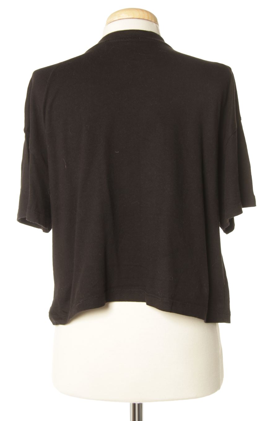 T-shirt Stradivarius de la taille S, de couleur noir