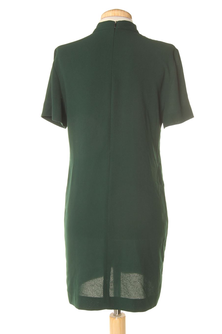 Vestido casual de Zara de la talla XS, de color verde