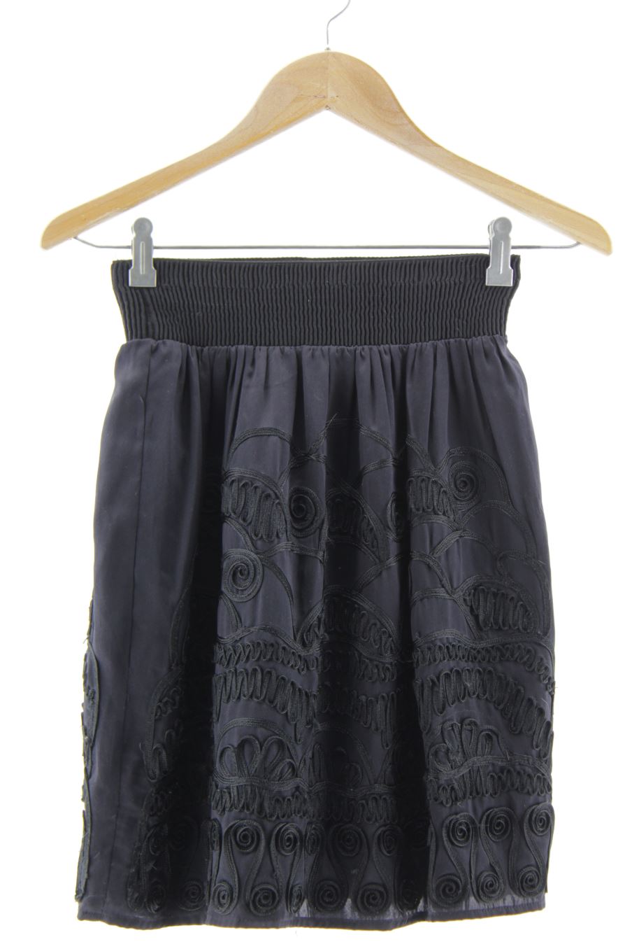 Falda de Mango de la talla S, de color negro