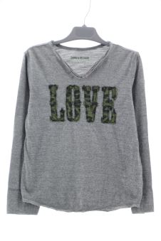Langärmeliges T-shirt 128 Zadig & Voltaire