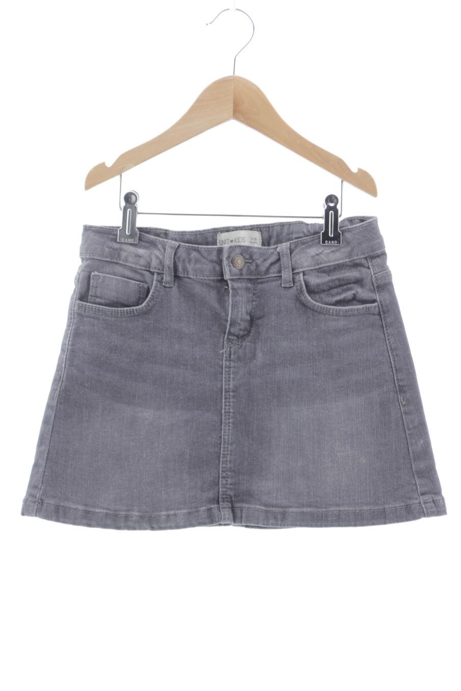 Jupe Unit de la taille 7 ans de denim de seconde main